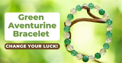 green aventurine bracelet meaning